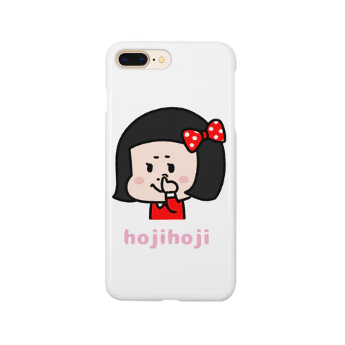 ほじほじシリーズ『黒髪女の子』 Smartphone Case