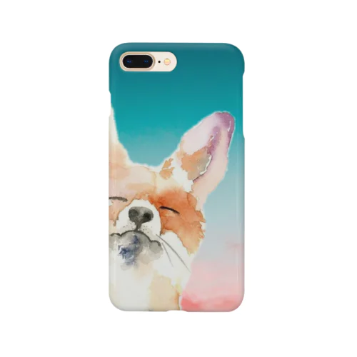 Fox illustrated new design スマホケース