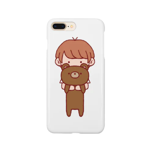 くまと男の子 Smartphone Case