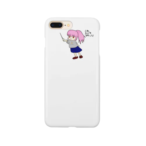 アクアさんいわく　カメラはここ Smartphone Case