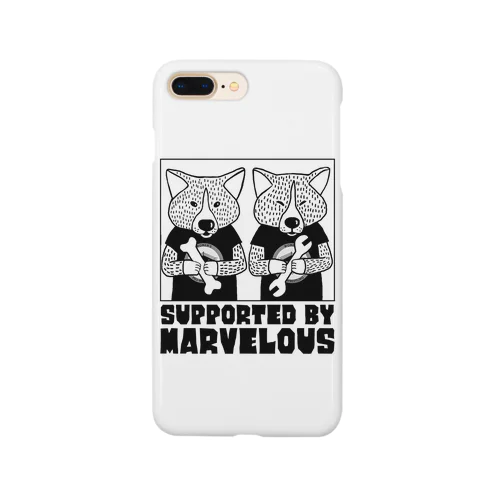 marvelousと秋田犬 Smartphone Case