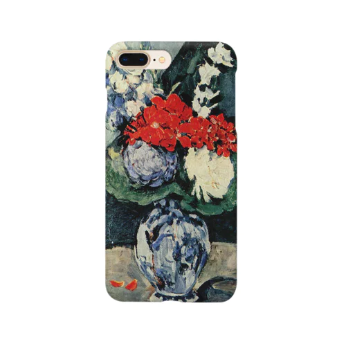 ポール・セザンヌ / 1874 /Still life, Delft vase with flowers / Paul Cezanne Smartphone Case