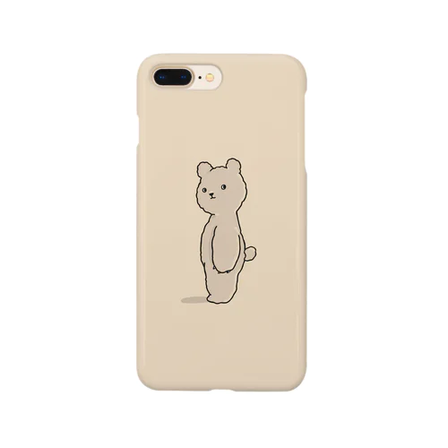 こっちをみるくまさん Smartphone Case