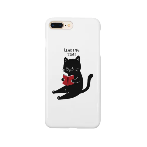 本を読むネコさん Smartphone Case