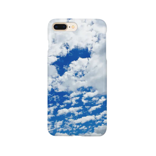 秋の青空と雲 Smartphone Case