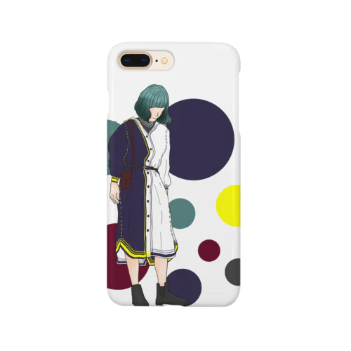 緑髪女子 Smartphone Case