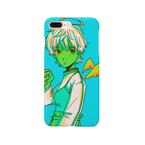 天使ちゃん青 Smartphone Case