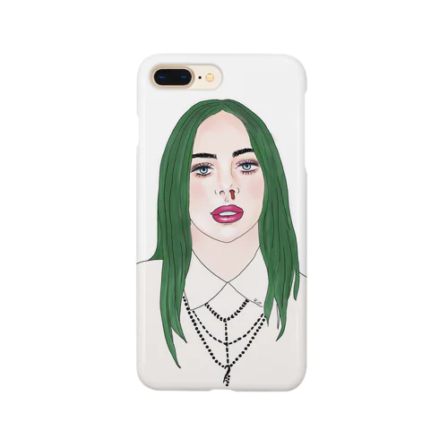 Green Hair Girl Smartphone Case