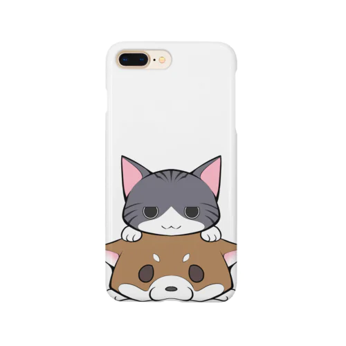 しばねこ（胡麻柴） Smartphone Case