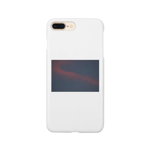 夕焼け飛行機 Smartphone Case