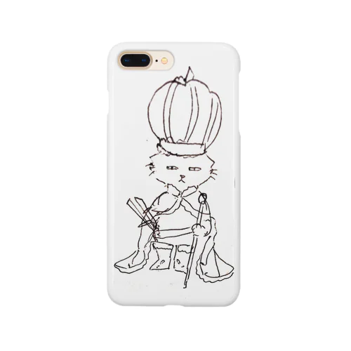 王様アール/モノトーン Smartphone Case