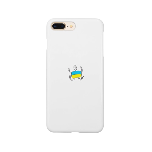 ウクライナ国旗くん Smartphone Case