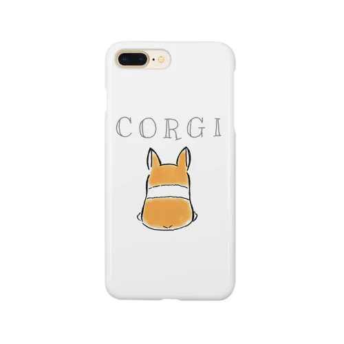 CORGI（コーギー）の後ろ姿 スマホケース