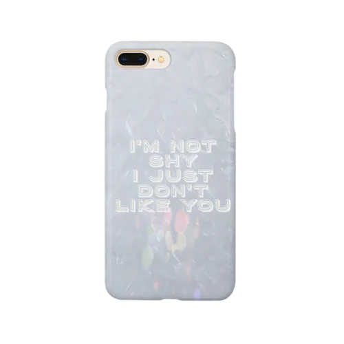 I'M NOT SHY（フリル＆グラフィック） Smartphone Case