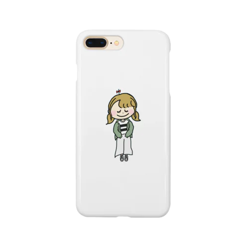 ふたつ結びリボンちゃん Smartphone Case