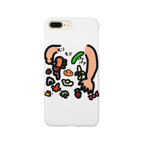 モリモリパクパク Smartphone Case