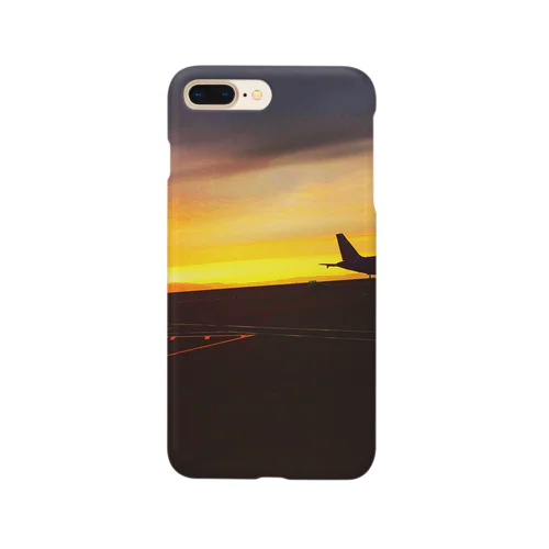 夕陽と飛行機君 Smartphone Case