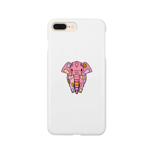 Elephant☆PINK　(ピンク色の象)　Full of vitality　(フル　オブ　バイタリティ) Smartphone Case