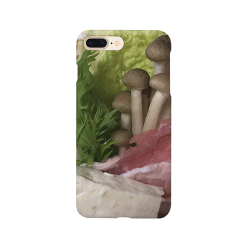 お鍋の具材スマホケース Smartphone Case