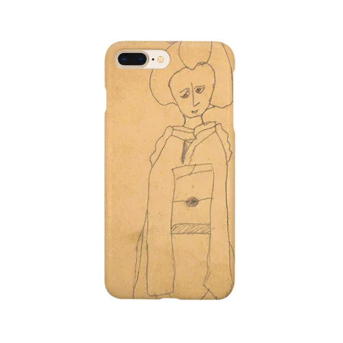 昭和のらくがき・舞妓さん Smartphone Case