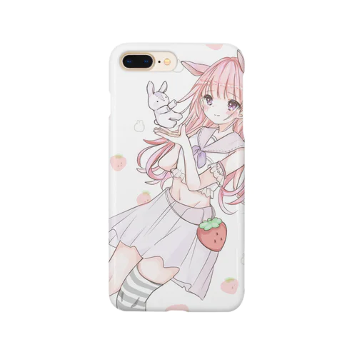 いちごミルクに溺れたい Smartphone Case