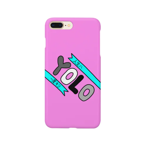 YOLO pink Smartphone Case