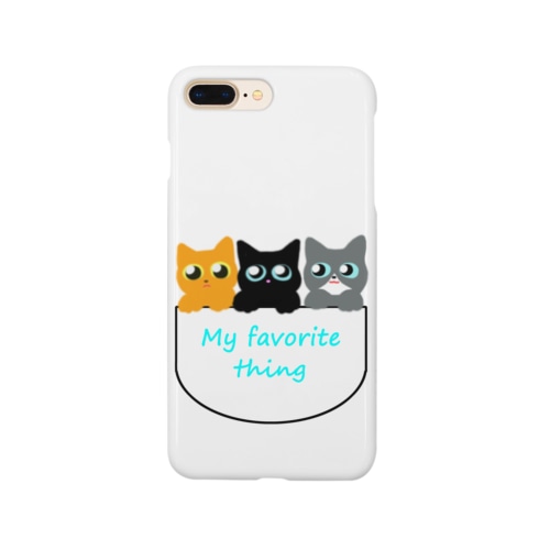 3匹のこねこ in ポケット💛 Smartphone Case