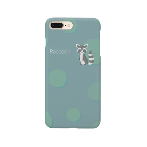 raccoon スマホケース