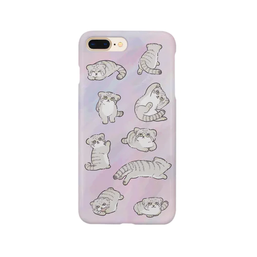 マヌルネコ(ゆめかわ水彩風) Smartphone Case