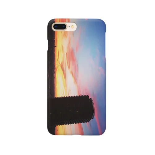 空、サンライズ、サンセット、朝焼け、夕焼け Smartphone Case