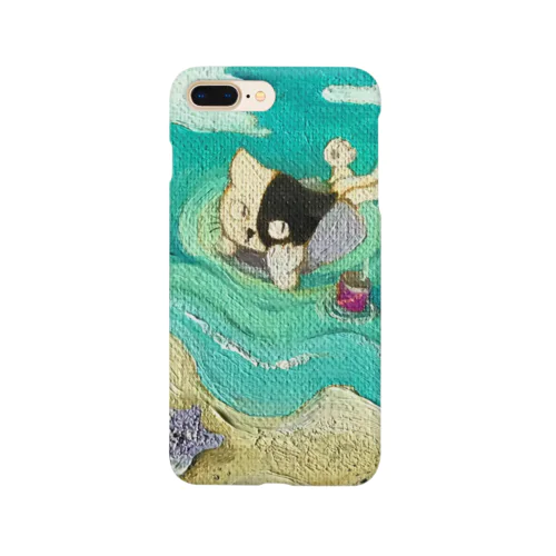 フローティングキャット Smartphone Case