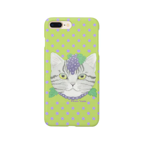 ぶどうりーぜんとねこ Smartphone Case