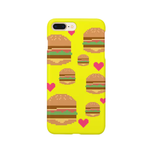 ハンバーガー bit スマホケース Smartphone Case