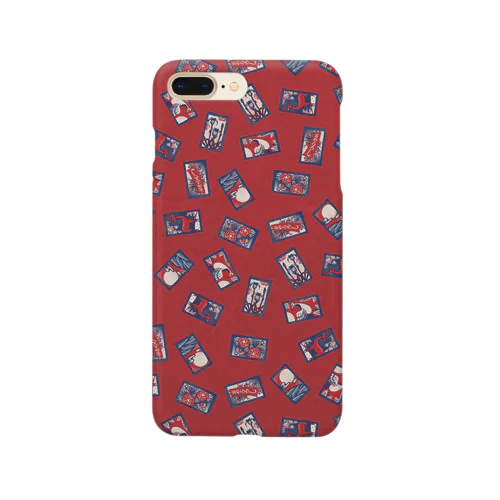 【日本レトロ#30】花札 Smartphone Case