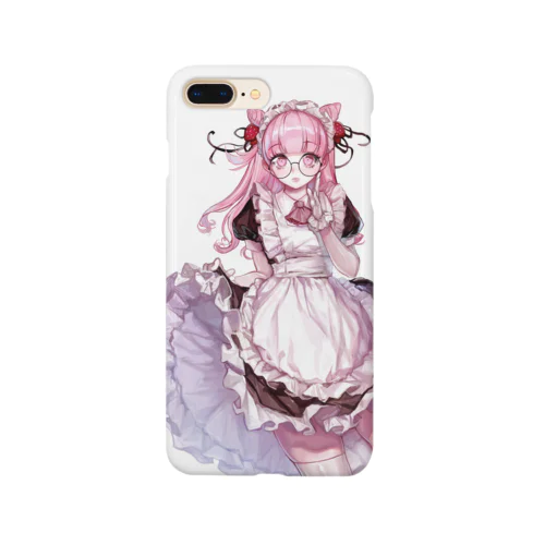 丸メガネメイドちゃん Smartphone Case