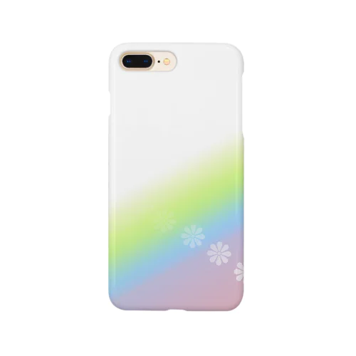 グラデーション花 Smartphone Case