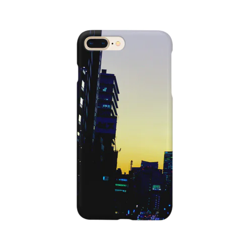 都会の夕暮れスマホケース Smartphone Case