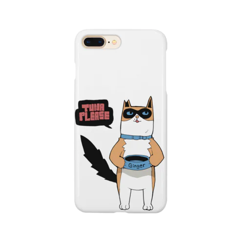 ツナをねだるジンジャーくん Smartphone Case