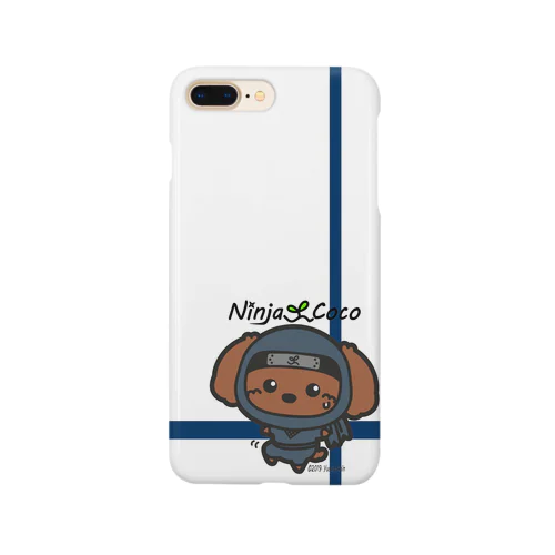 忍者トイプードルの志ちゃん　忍び足～っっ Smartphone Case