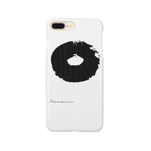 白川香翠　墨の雑貨　ドーナツ Smartphone Case