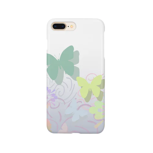 花蝶グラデ Smartphone Case