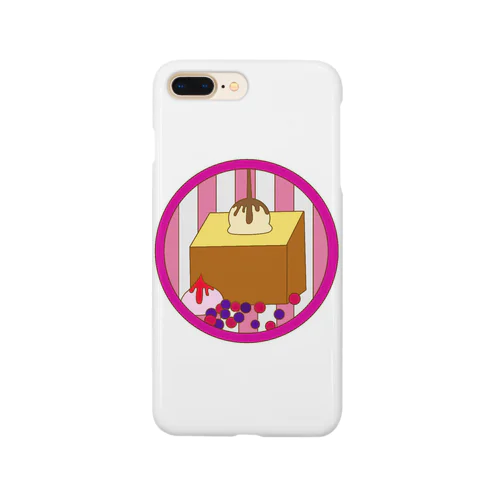 フレンチトースト  ピンクストライプ Smartphone Case