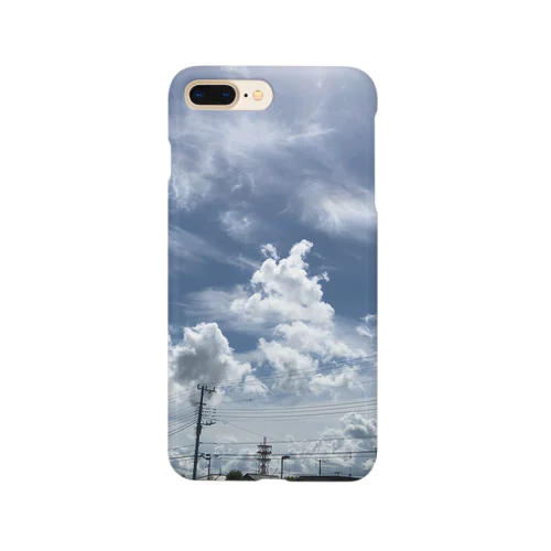 とある昼の夏の空 Smartphone Case