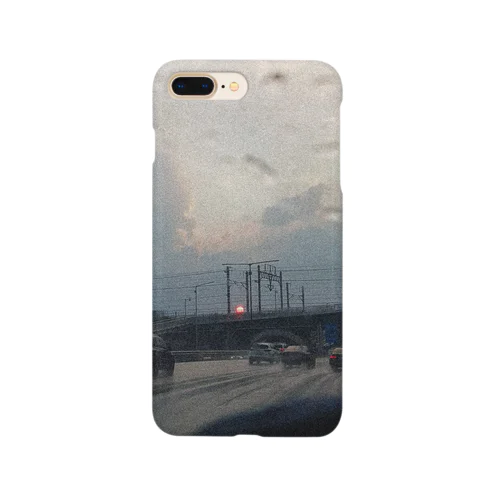 rain road Smartphone Case