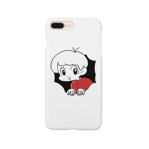 穴から男の子 Smartphone Case