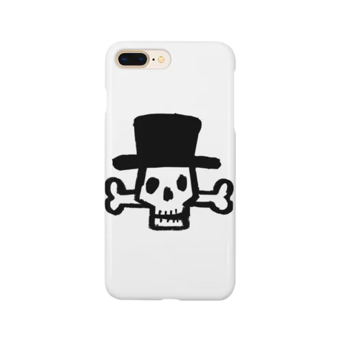 ガイコツ帽子 Smartphone Case