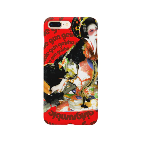 grumble gun geisha girl Smartphone Case