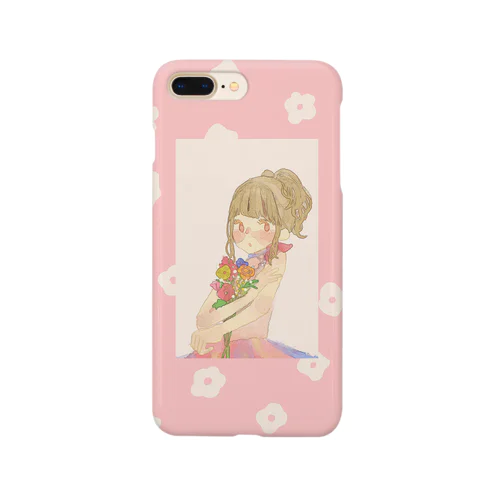 お花摘み～ポニテピンク～ Smartphone Case