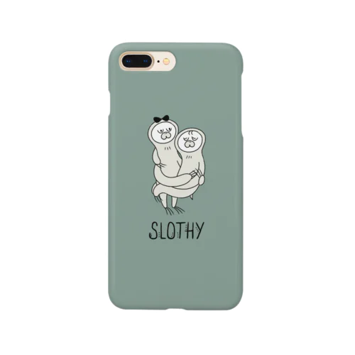 SLOTHY case スモーキーグリーン Smartphone Case