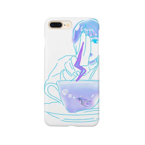 カップの中を透視してみたら Smartphone Case